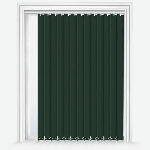 LunaFern Hunter Green Vertical Blind | Blinds.Online