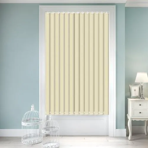 LunaFern Ivory Vertical Blind | Blinds.Online