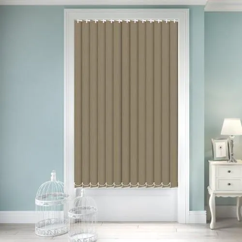 Lunafern Light Taupe Vertical Blind | Blinds.Online