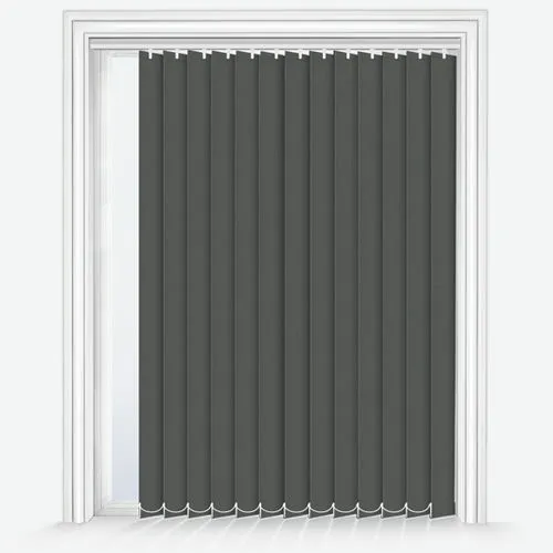 Lunafern Pewter Vertical Blind | Blinds.Online