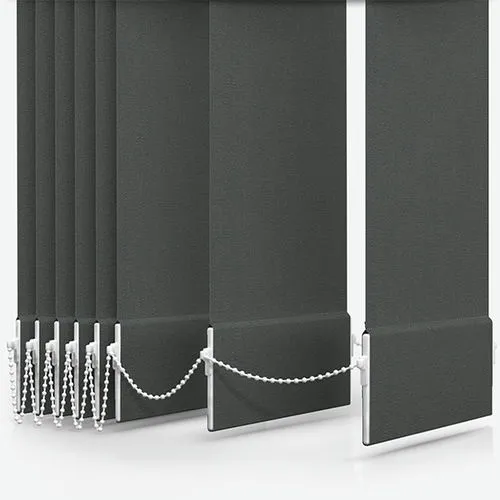 Lunafern Pewter Vertical Blind | Blinds.Online