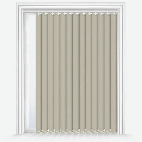 Lunafern Warm Stone Vertical Blind | Blinds.Online