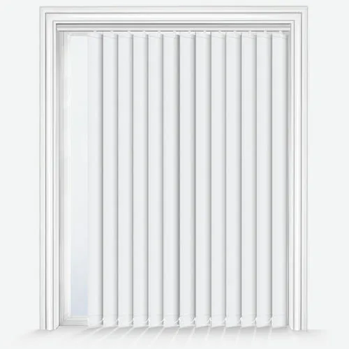 Lunafern White Vertical Blind | Blinds.Online