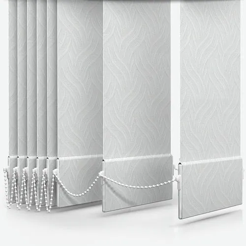 Moonshadow White Vertical Blind | Blinds.Online