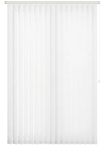 Mylie White Vertical Blind | Blinds.Online