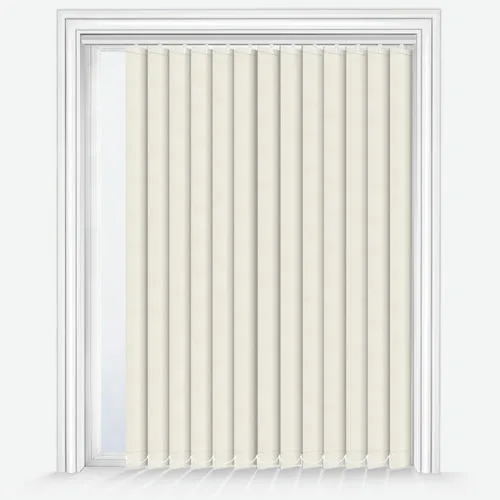 Nefertiti Banlight Duo FR Angora Vertical Blind | Blinds.Online