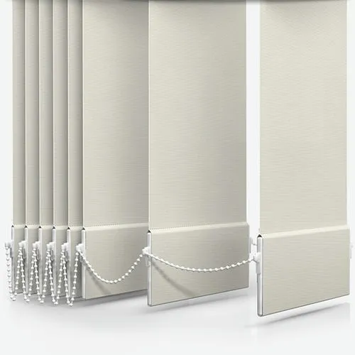 Nefertiti Banlight Duo FR Angora Vertical Blind | Blinds.Online