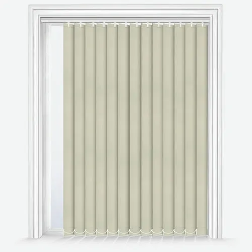 Nefertiti Banlight Duo FR Beige Vertical Blind | Blinds.Online