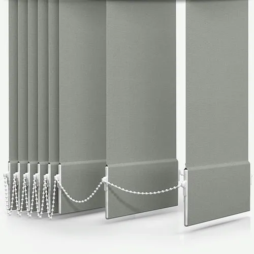 Nefertiti Banlight Duo FR Grey Vertical Blind | Blinds.Online