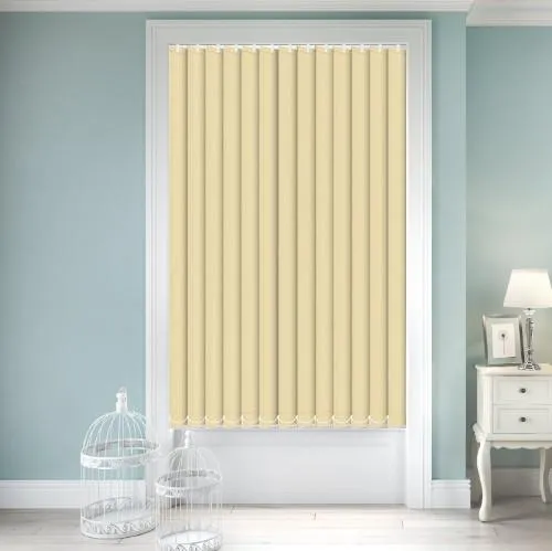 Nefertiti Banlight Duo FR Linen Vertical Blind | Blinds.Online