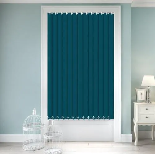 Nefertiti Banlight Duo FR Ocean Vertical Blind | Blinds.Online