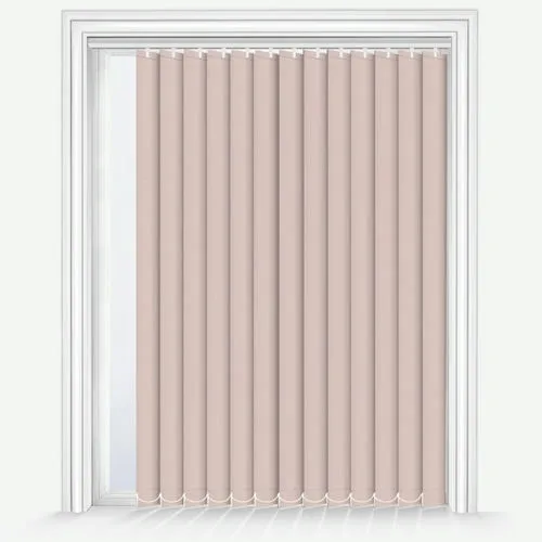 Nefertiti Banlight Duo FR Rose Vertical Blind | Blinds.Online