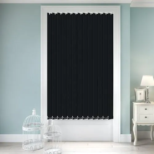 Nefertiti Black Vertical Blind | Blinds.Online