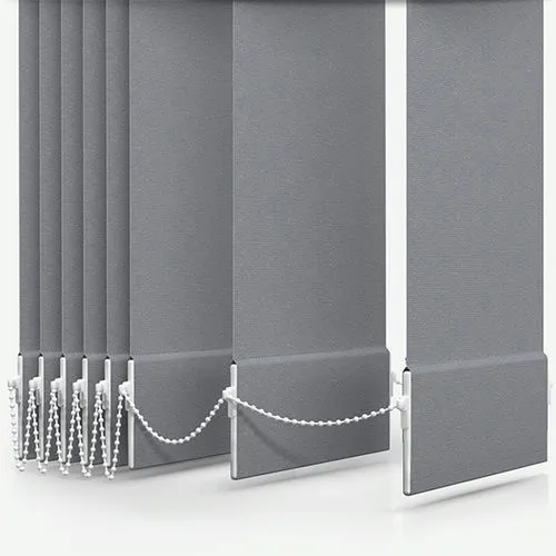 Nefertiti Blue Haze Vertical Blind | Blinds.Online