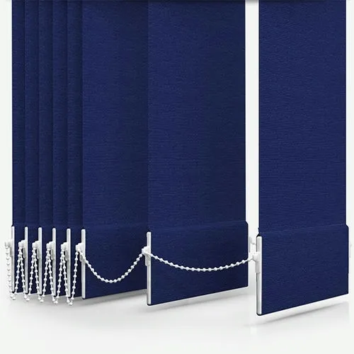 Nefertiti Glacier Blue Vertical Blind | Blinds.Online