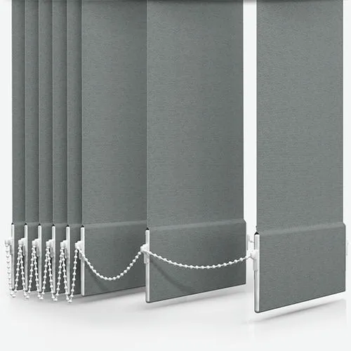 Nefertiti Palette Grey Vertical Blind | Blinds.Online