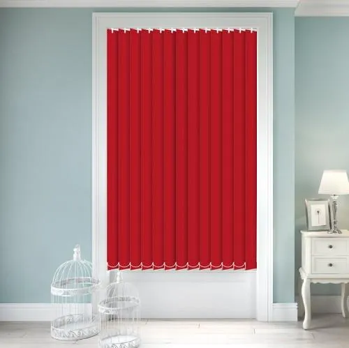 Nefertiti Scarlet Vertical Blind | Blinds.Online