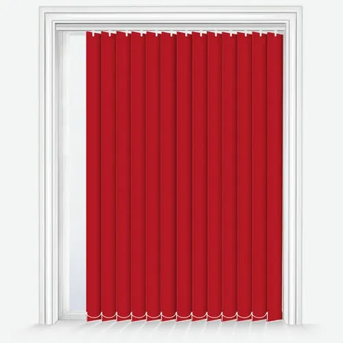 Nefertiti Scarlet Vertical Blind | Blinds.Online