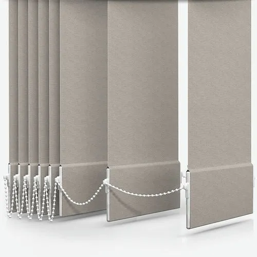 Nefertiti Stone Grey Vertical Blind | Blinds.Online