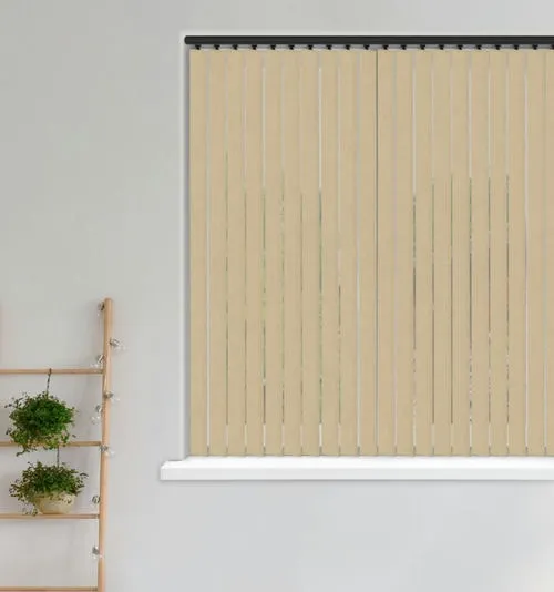 Noella Rich Cream Vertical Blind | Blinds.Online