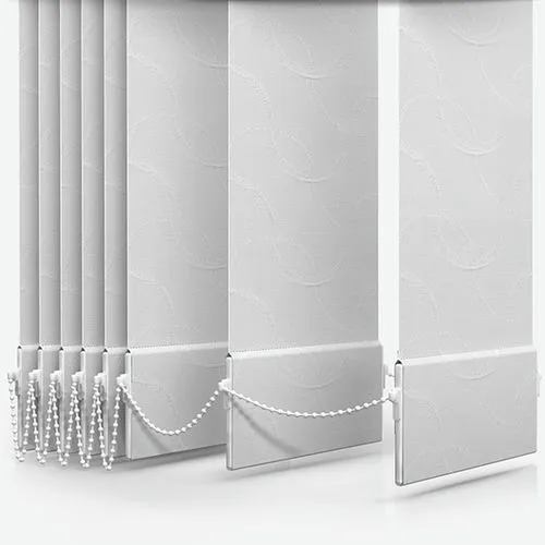 Ocean Breeze Snow Vertical Blind | Blinds.Online