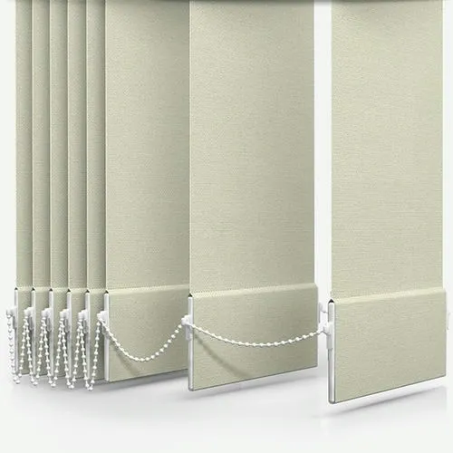 Rhododendron Blackout Cream Vertical Blind | Blinds.Online