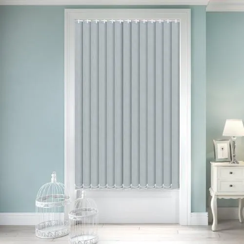 Rhododendron Blackout Dove Vertical Blind | Blinds.Online