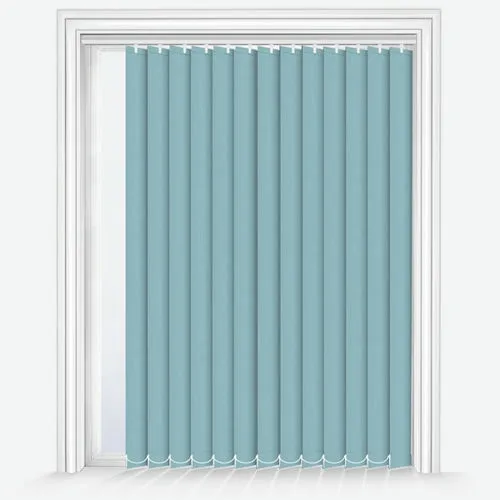 Rhododendron Blackout Sky Blue Vertical Blind | Blinds.Online