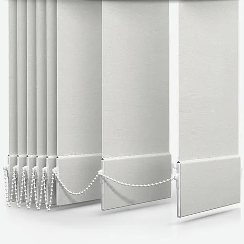 Rhododendron Blackout White Vertical Blind | Blinds.Online