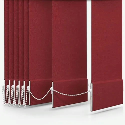 Rhododendron Blackout Wine Vertical Blind | Blinds.Online