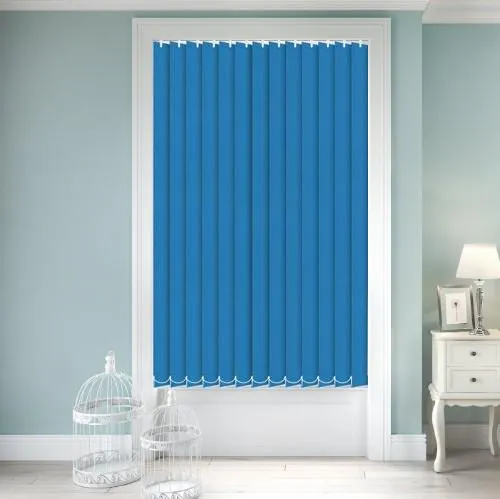 Rhododendron Cyan Vertical Blind | Blinds.Online