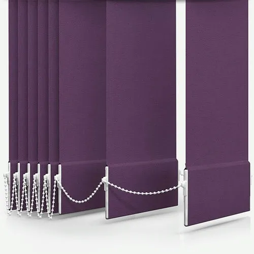 Rhododendron Mulberry Vertical Blind | Blinds.Online