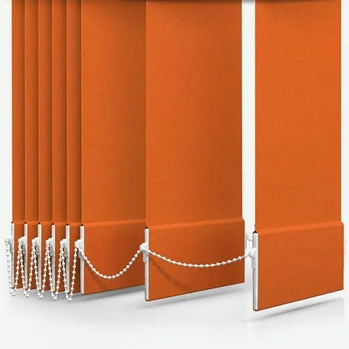 Rhododendron Orange Vertical Blind | Blinds.Online