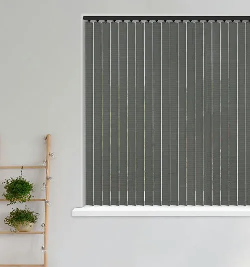 Rochester Anthracite Vertical Blind | Blinds.Online