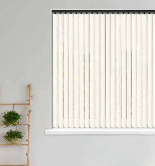 Rochester Snow Vertical Blind | Blinds.Online