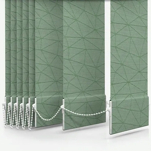 Serenella Emerald Vertical Blind | Blinds.Online