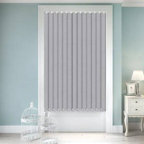 Serenella Gavi Silver Vertical Blind | Blinds.Online