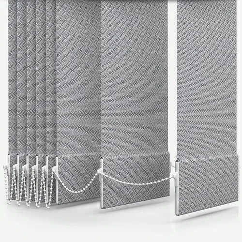 Serenella Gavi Silver Vertical Blind | Blinds.Online