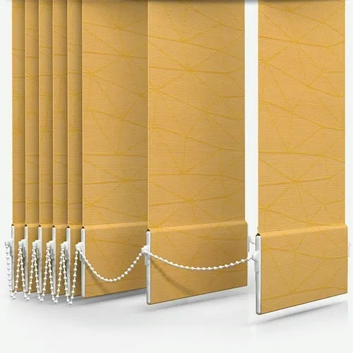 Serenella Gold Vertical Blind | Blinds.Online