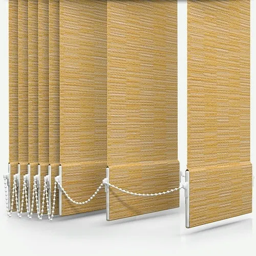 Serenella Golden Vertical Blind | Blinds.Online