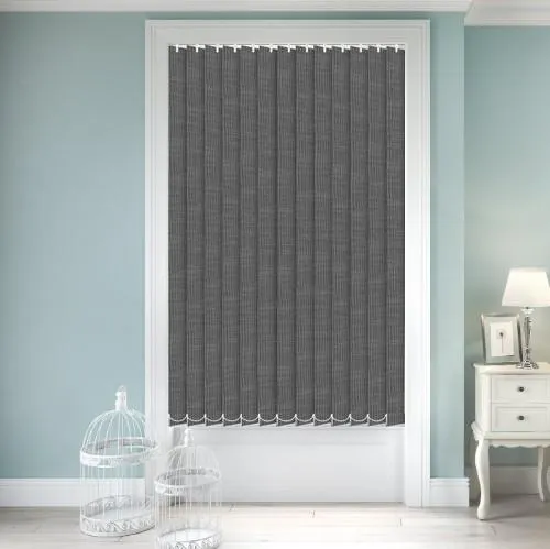 Serenella Graphite Vertical Blind | Blinds.Online