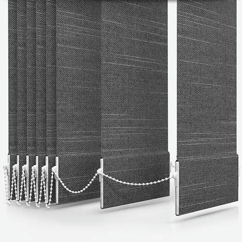 Serenella Graphite Vertical Blind | Blinds.Online