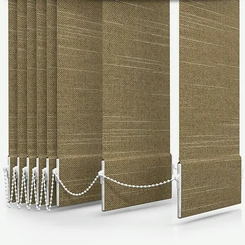 Serenella Hessian Vertical Blind | Blinds.Online