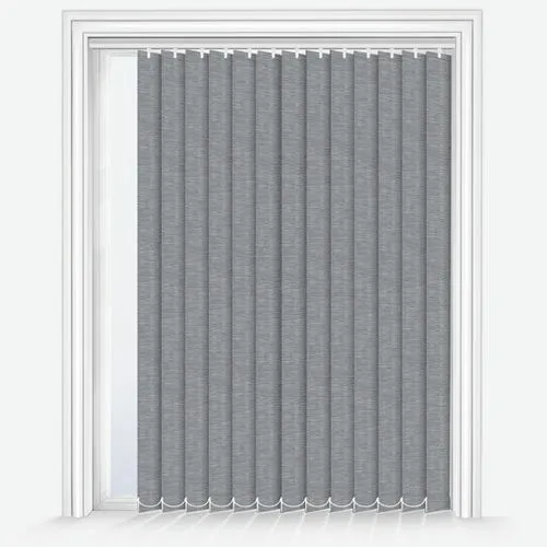 Serenella Humphrey Silver Vertical Blind | Blinds.Online