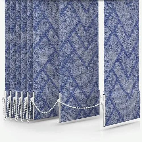 Serenella Isabelle Royal Blue Vertical Blind | Blinds.Online