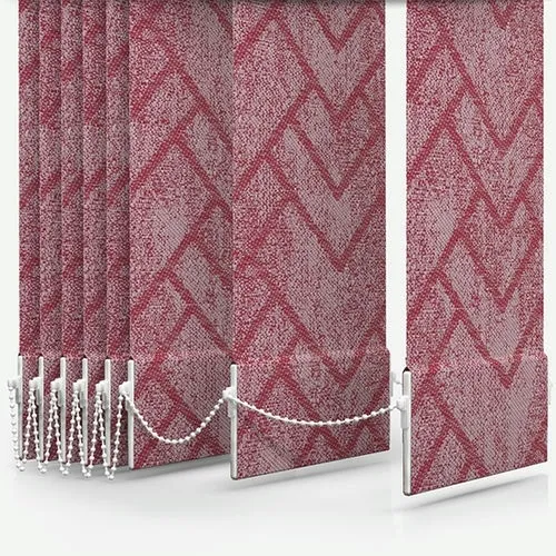 Serenella Isabelle Ruby Vertical Blind | Blinds.Online