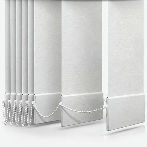 Serenella Isabelle White Vertical Blind | Blinds.Online