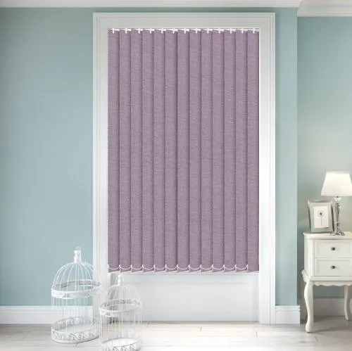 Serenella Mauve Vertical Blind | Blinds.Online