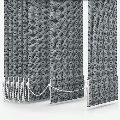 Serenella Raven Vertical Blind | Blinds.Online