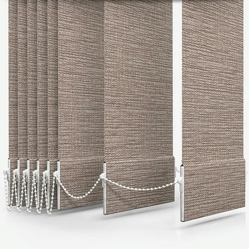 Serenella Walnut Vertical Blind | Blinds.Online